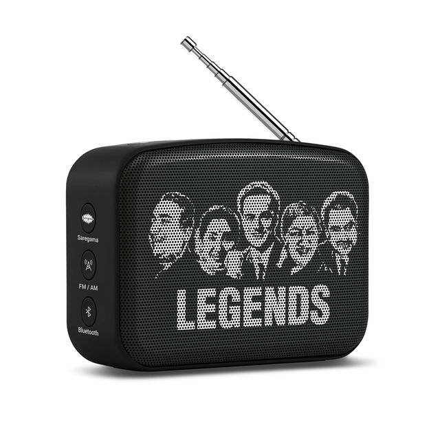 Carvaan Saregama Mini Legends Hindi Music Player - with Bluetooth/FM/AM/AUX